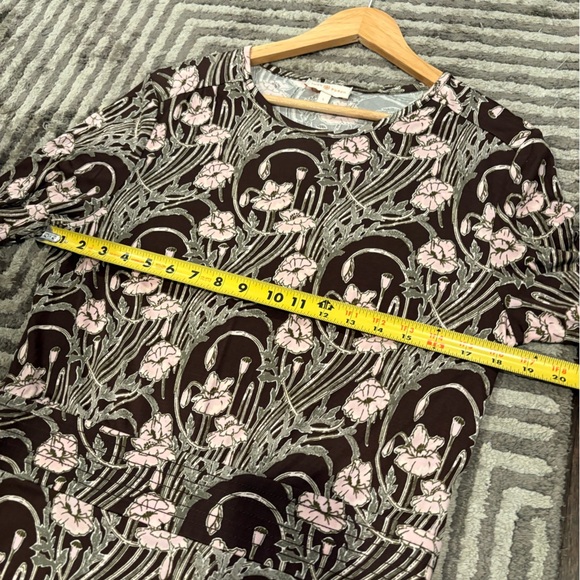 Tory Burch Dagny Silk Jersey Dress Sz L - Picture 14 of 16